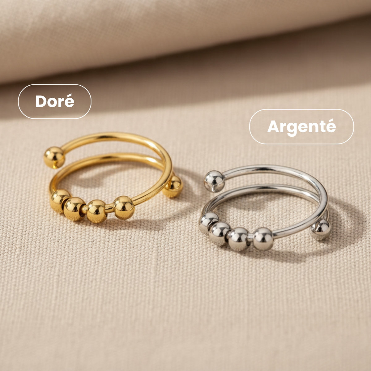 Bague anti-anxiété - L'intemporelle