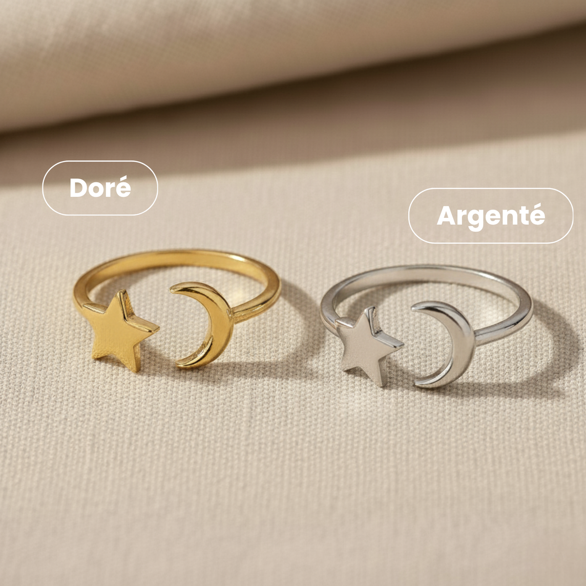 Bague anti-anxiété - Luna