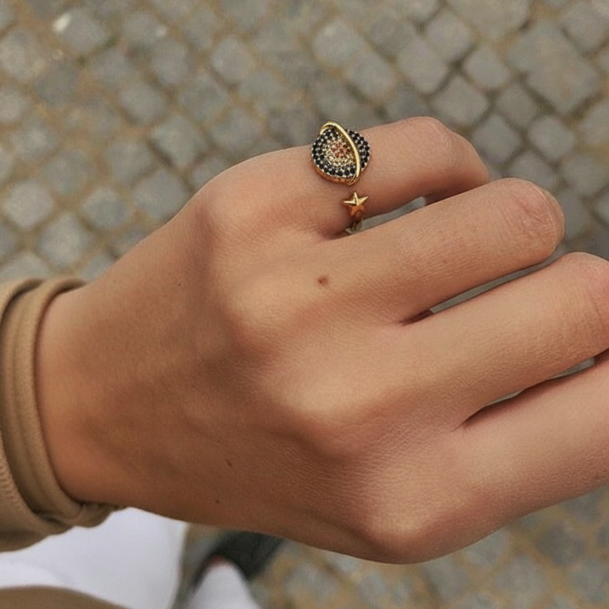 Bague anti-anxiété - Cosmos