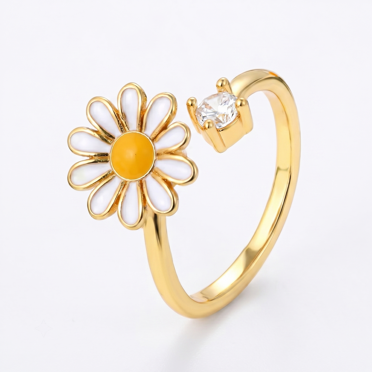 Bague anti-anxiété - Marguerite