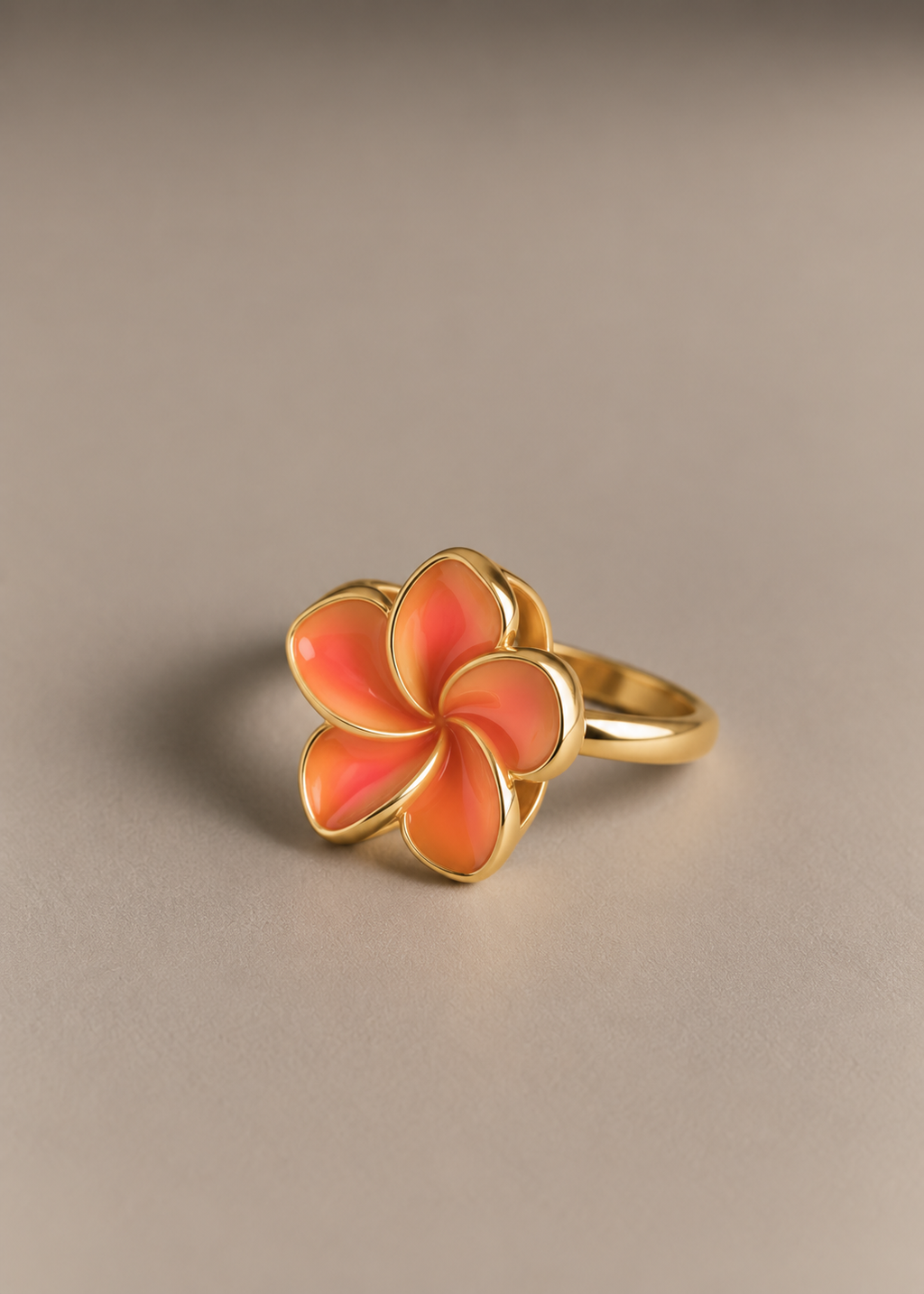 Bague anti-anxiété - Bloom corail