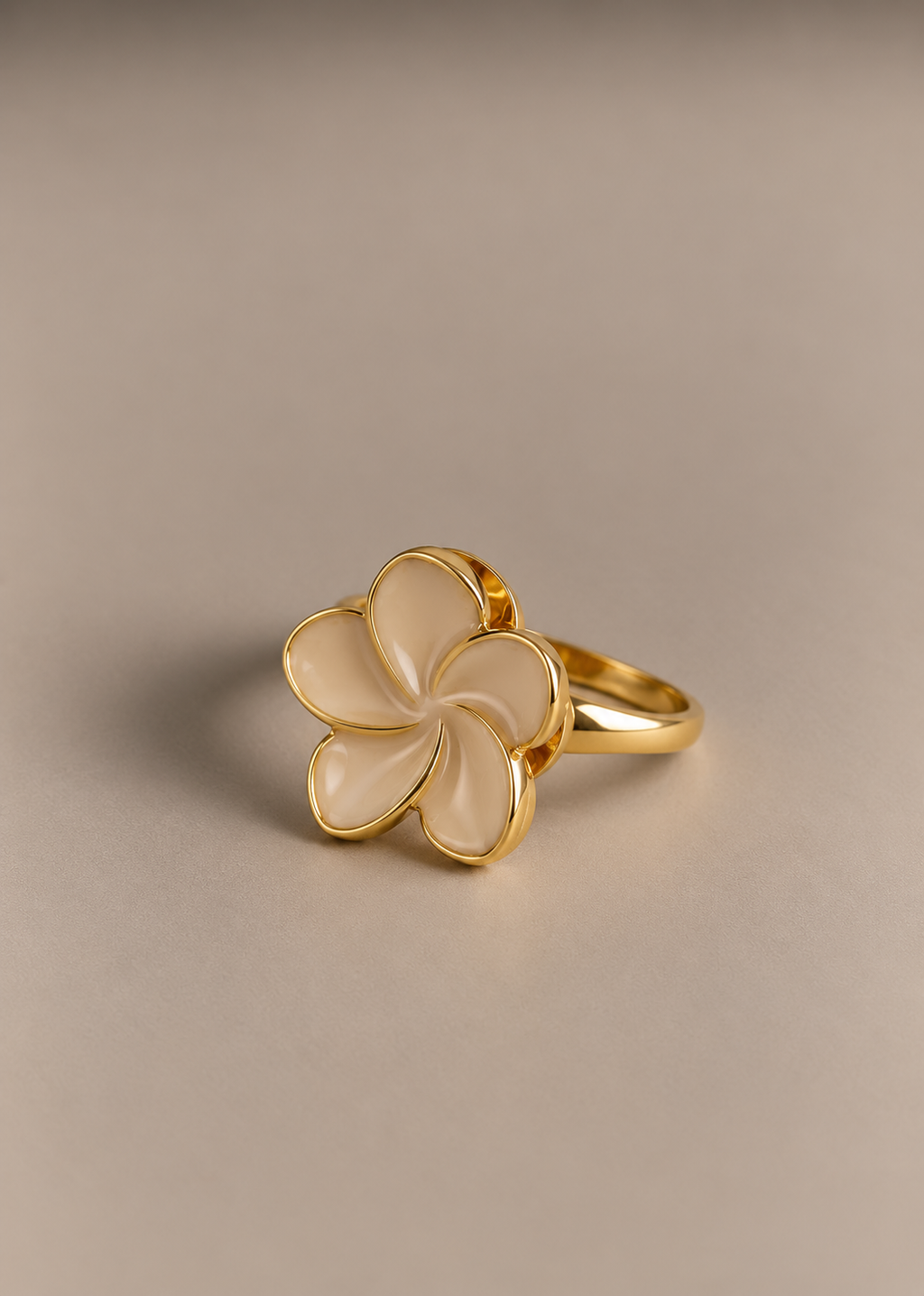 Bague anti-anxiété - Bloom nacre