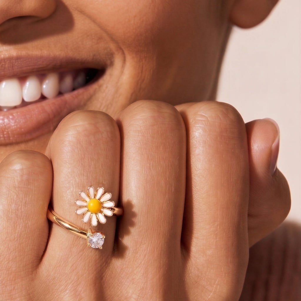Bague anti-anxiété - Marguerite